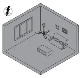 arte confort LORENA Ceiling Fan with Remote Control - fig 17