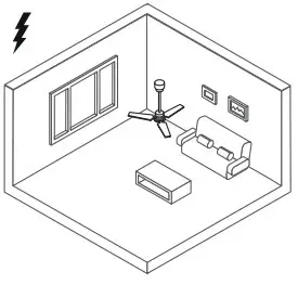 arte confort LORENA Ceiling Fan with Remote Control - fig 18