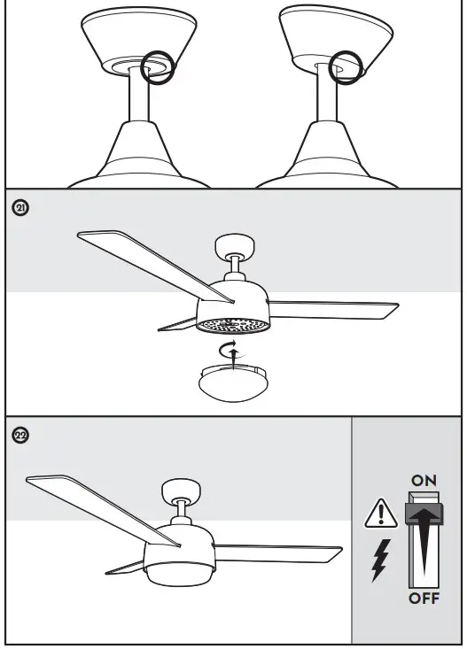 arte confort LORENA Ceiling Fan with Remote Control - fig 38