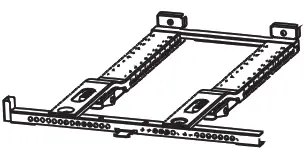 Midea MAW08V1QWT Window Type Air Conditioner -- Bracket