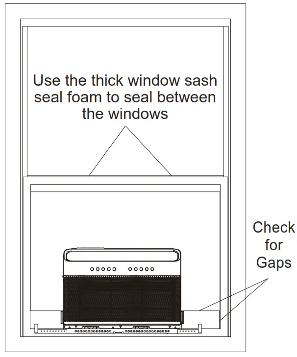 Midea MAW08V1QWT Window Type Air Conditioner -- Check