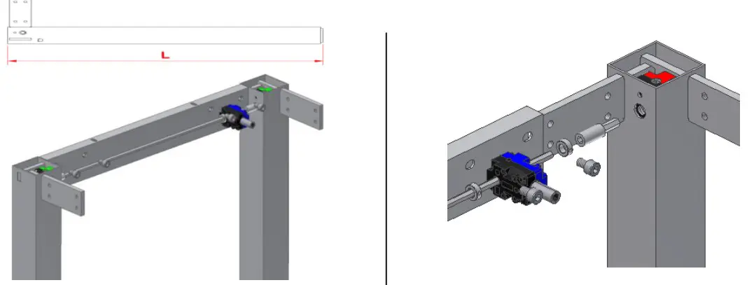 ROPOX 4SingleManual Electric Height Adjustment 65-95 cm (5)