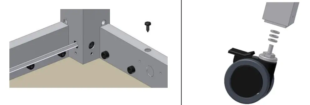 ROPOX 4SingleManual Electric Height Adjustment 65-95 cm (7)