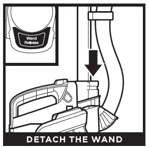 DETACH THE WAND