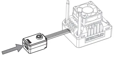 SPEKTRUM SPMXSE1060 Sensored 1-10th Scale Crawler Smart ESC- Programmer Box