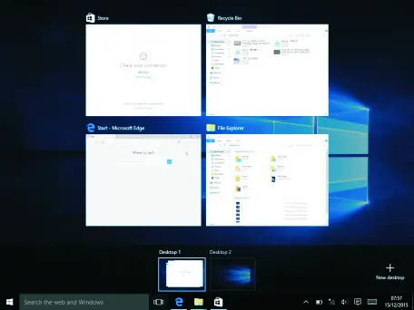 HYUNDAI HTLB14INC4Z1 14.1” Windows Laptop - Search Menu 2