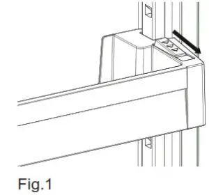 SHARP SJ-BA05IMXLE-EU 2 Doors Fridge-Adapti-Lift