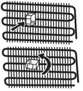 SHARP SJ-BA05IMXLE-EU 2 Doors Fridge-cleaning rinse