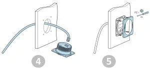 victron energy BMV 700 Battery monitor BMV - Mounting option2