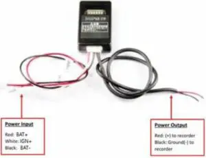 SMARTWITNESS KP1S 3G Enabled Telematics Camera - INPUT OUTPUT