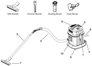 Electrolux Wet amp Dry Vacuum Cleaner - CLEANING