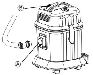 Electrolux Wet amp Dry Vacuum Cleaner - INLET