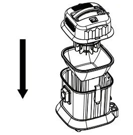 Electrolux Wet amp Dry Vacuum Cleaner - slot