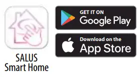 SALUS SQ610 Quantum Smart Thermostat -CONNECTED TO THE INTERNET