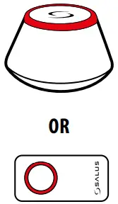 SALUS SQ610 Quantum Smart Thermostat - OFFLINE MODE