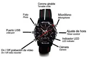 imperii 4GB Clock With Video Camera Overview