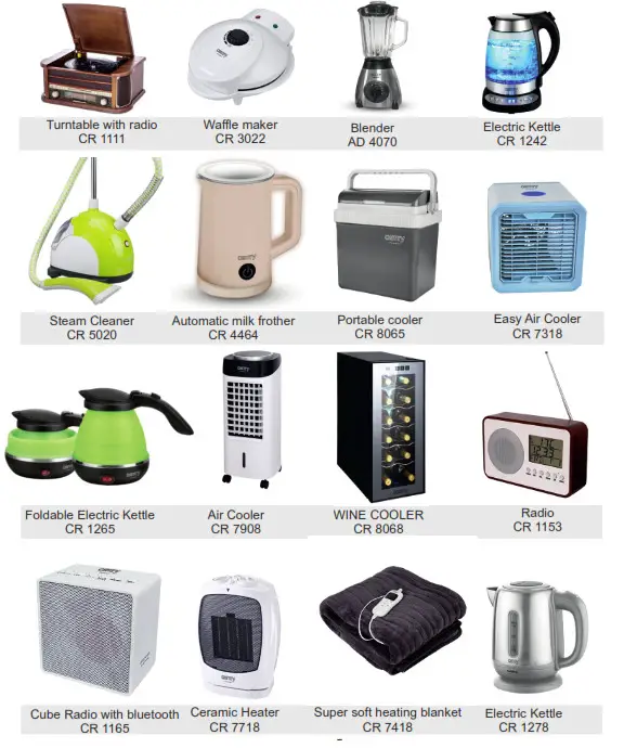 ADLER CR 2255 Hair Dryer Black Gold 2000 W- 1