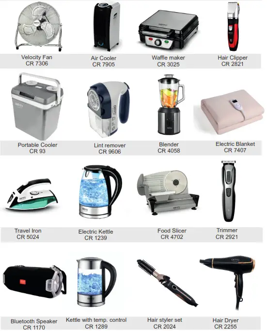 ADLER CR 2255 Hair Dryer Black Gold 2000 W- 3