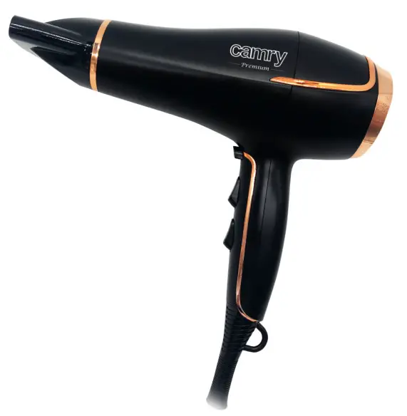 ADLER CR 2255 Hair Dryer Black Gold 2000 W