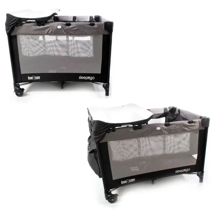 lovencare 723253 3-in-1 Sleep N Go Travel Cot Instruction Manual - Main Product