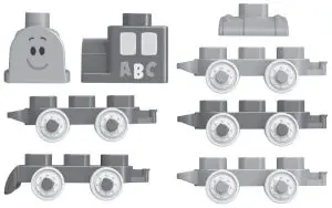 Leap Frog 80-612800 Learning Letters Train - Eight train parts