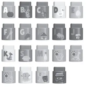 Leap Frog 80-612800 Learning Letters Train - Front