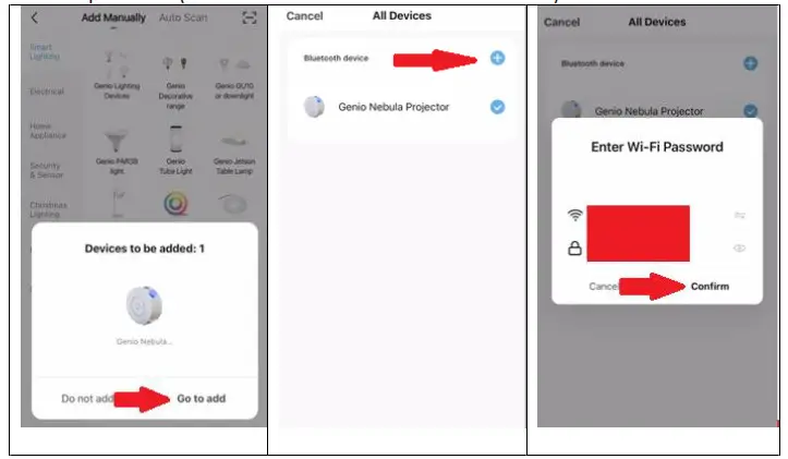 Mirabella genio I003323 Smart Star Projector- Confirm