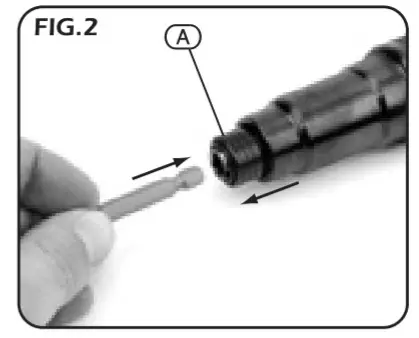 DRAPER 5240PRO Reversible Composite Air Screwdriver - figure 4