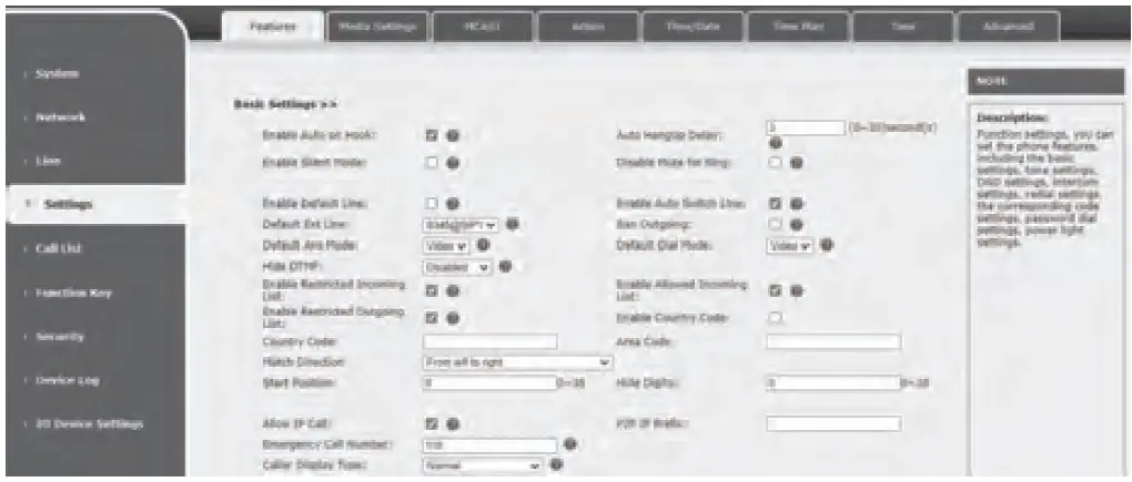 Fanvil i51W SIP Indoor Station FIG 18