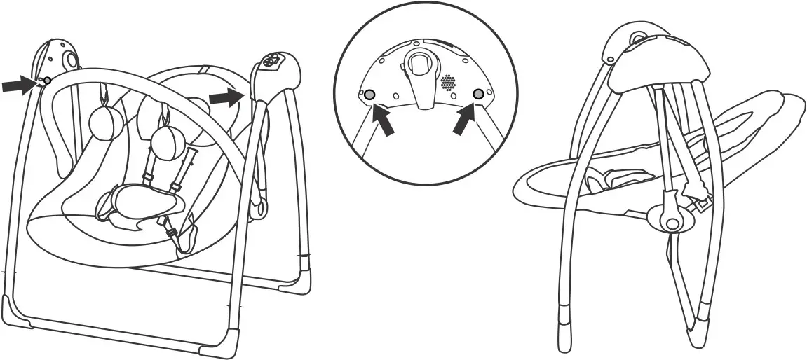 kogan BBPSWINGSTA Portable Swing- Folding