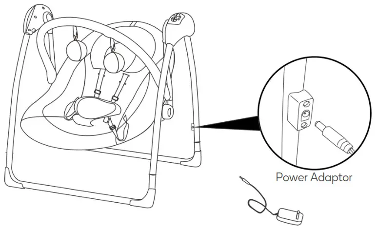 kogan BBPSWINGSTA Portable Swing- Power