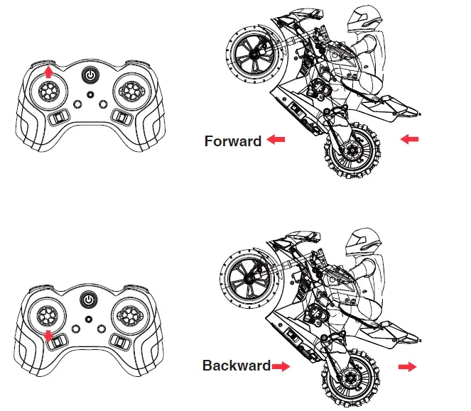 HuiCan Self-Balance Motorcycle Electric Remote Control-10