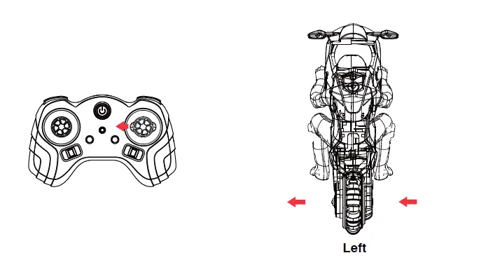 HuiCan Self-Balance Motorcycle Electric Remote Control-11