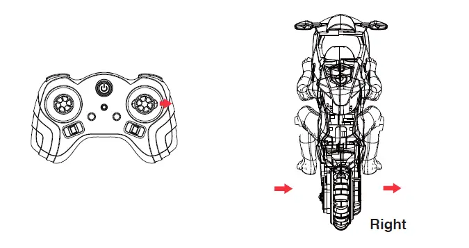 HuiCan Self-Balance Motorcycle Electric Remote Control-12