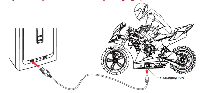 HuiCan Self-Balance Motorcycle Electric Remote Control-14