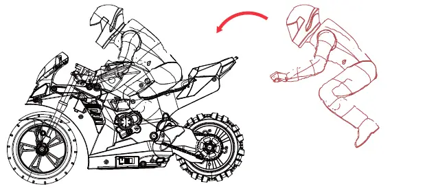 HuiCan Self-Balance Motorcycle Electric Remote Control-15