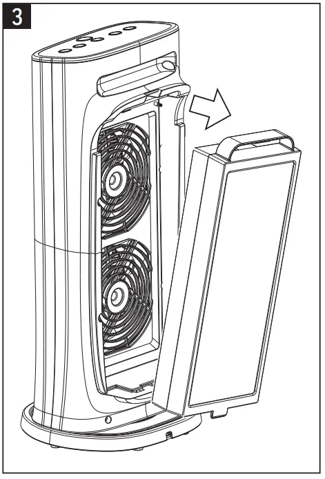Honeywell HFD280 Series Air Genius Compact-FILTERS