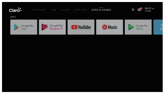 Claro SEI800CCOA Set Top Box - app2