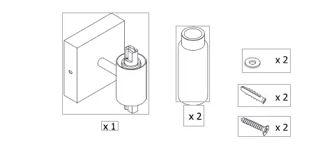 anslut 423390 Bathroom Light FIG 2