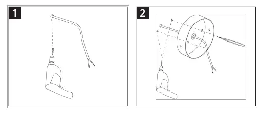 anslut 423390 Bathroom Light FIG 3
