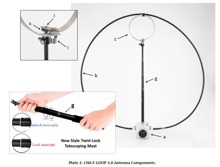 CHAMELEON -ANTENNA C-HA-F-LOOP-3-0 Basic -Portable -HF-Loop-Antenna-3