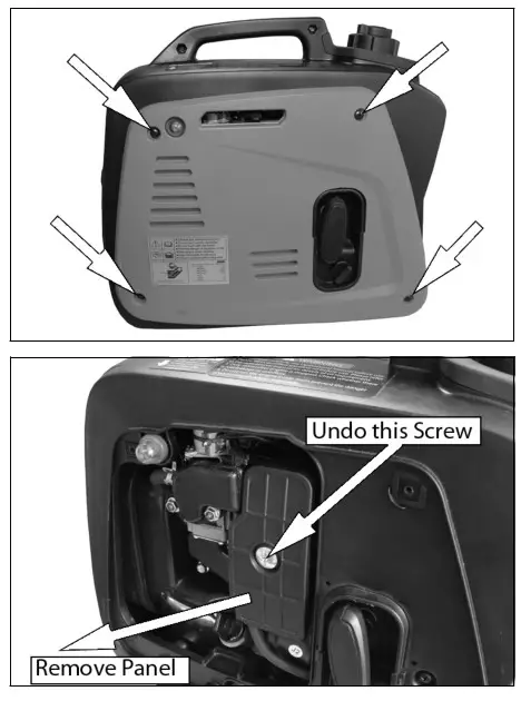 Clarke IG1200D 1100W Inverter Generator- CHECKING