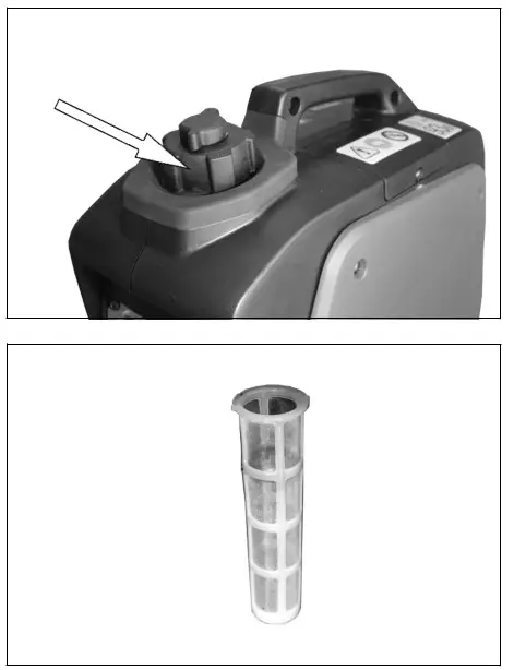 Clarke IG1200D 1100W Inverter Generator- FUEL TANK FILTER