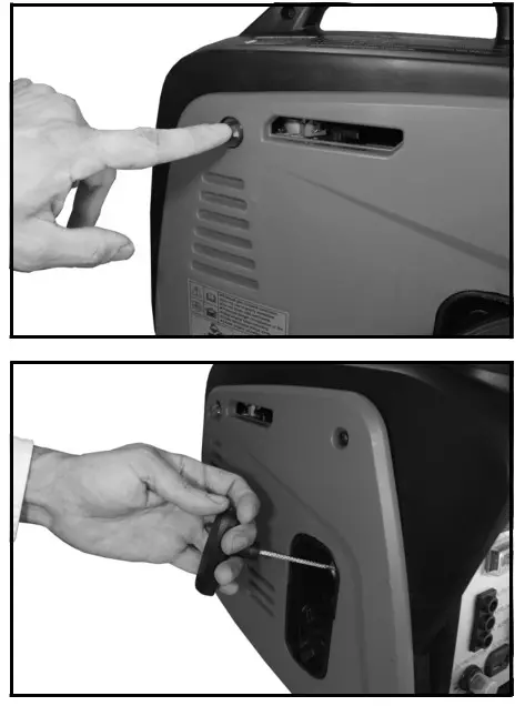 Clarke IG1200D 1100W Inverter Generator- first time