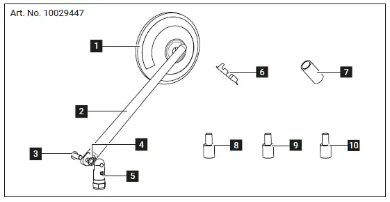gazzini 10029447 Mirror with LED Daytime Running Light FIG 1