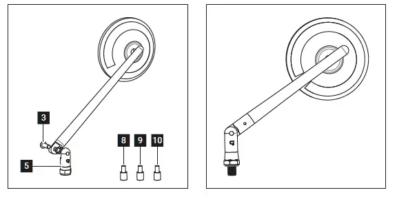 gazzini 10029447 Mirror with LED Daytime Running Light FIG 3