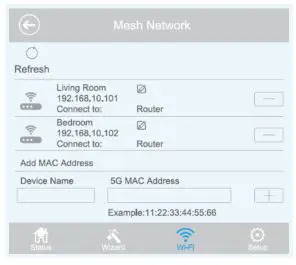 Monoprice Wi-Fi Mesh Router AC1200 Dual Band Whole Home System - Using a Web Browser