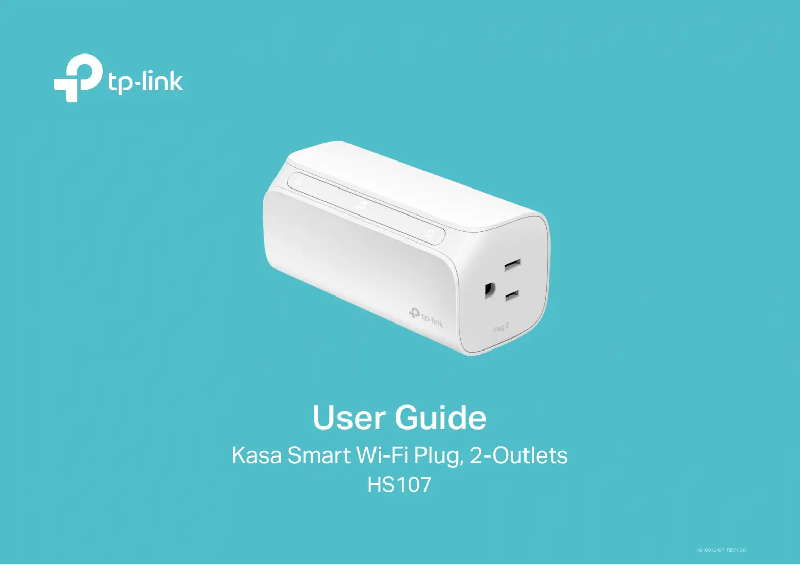 Tp-link Kasa Smart Wi-fi Plug 2-outlets User Guide