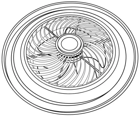 Zhongshan Guzhen Yesheng Lighting Factory KBF 42 Bladeless Ceiling Fan with Dimmable LED Light - Fig 1