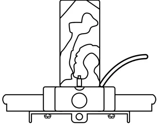 Zhongshan Guzhen Yesheng Lighting Factory KBF 42 Bladeless Ceiling Fan with Dimmable LED Light - Outlet Box